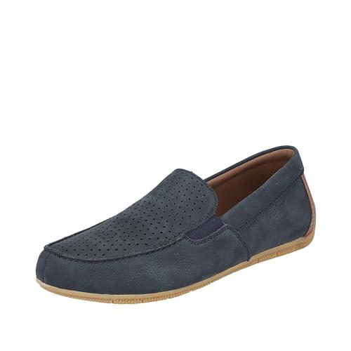 Rieker Męskie klapki 09555, niebieskie, 40 EU, niebieski, 40 EU