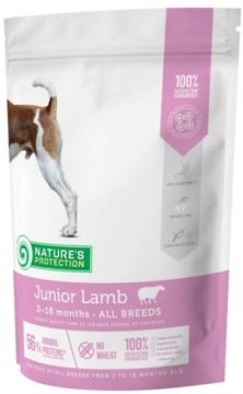 Natures Protection Pies 500G Junior Lamb, Karma Dla Psa