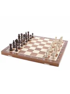 Gry planszowe - Szachy mahoń turniejowe 4, gra logiczna, Madon - miniaturka - grafika 1