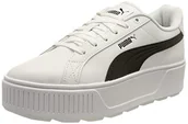 Sneakersy damskie - PUMA Damskie sneakersy Karmen L, biały, 38.5 EU - miniaturka - grafika 1