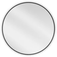 Lustra - Mexen Loft lustro łazienkowe okragłe 75 cm, rama czarna - 9850-075-075-000-70 - miniaturka - grafika 1