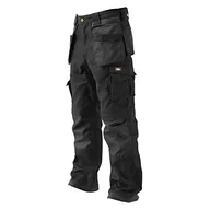 Spodnie męskie - Lee Cooper Męskie spodnie cargo, czarne/czarne, W36/L29 - miniaturka - grafika 1