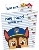 Pościel dla dzieci - POŚCIEL DLA DZIECKA 100x135 DO ŁÓŻECZKA PSI PATROL BAWEŁNIANA POSZEWKA - miniaturka - grafika 1