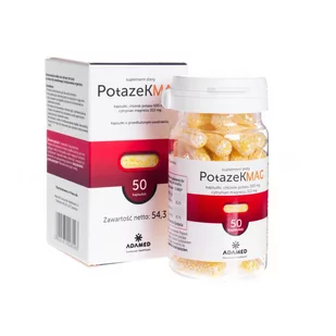 Adamed Potazek MAG 50 kaps 4372722 - Witaminy i minerały - miniaturka - grafika 1