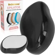 Depilatory i golarki damskie - Epilator Do Depilacji Bezbolesnej Depilator Włosów Kamień Czarny - miniaturka - grafika 1