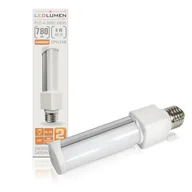 Żarówki LED - Żarówka LED PLC-A E27 8W 230V 11x2835 LED CCD WW - miniaturka - grafika 1