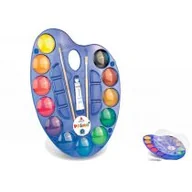 Przybory szkolne - MILAN Farby akwarelowe 12 kolorów 44mm Paleta duża - miniaturka - grafika 1