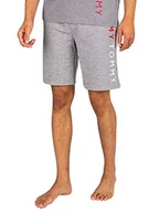 Spodenki męskie - Tommy Hilfiger Męskie spodenki dresowe, Średni szary wrzos, S - miniaturka - grafika 1
