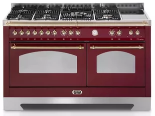 Kuchenka gazowo-elektryczna LOFRA DOLCEVITA 150 ROSSO BURGUNDYRRD156MFT+MFT/AEOV - Kuchenki gazowo-elektryczne - miniaturka - grafika 1