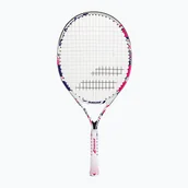 Tenis ziemny - Rakieta tenisowa dziecięca Babolat B Fly 23 white/pink/blue - miniaturka - grafika 1