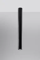 Lampy sufitowe - Sollux Lighting Plafon LAGOS 60 czarny - miniaturka - grafika 1