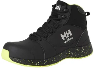 Shoes HELLY HANSEN Barcode MXR Mid S3S, black/yellow 39 - Buty trekkingowe męskie - miniaturka - grafika 1
