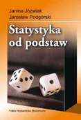 Podręczniki dla szkół wyższych - Statystyka od podstaw - Janina Jóźwiak, Jarosław Podgórski - miniaturka - grafika 1