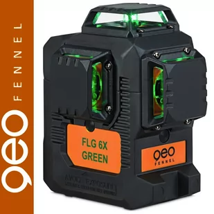 Laser płaszczyznowy zielony 360° FLG 6X-GREEN - Inne urządzenia pomiarowe - miniaturka - grafika 1