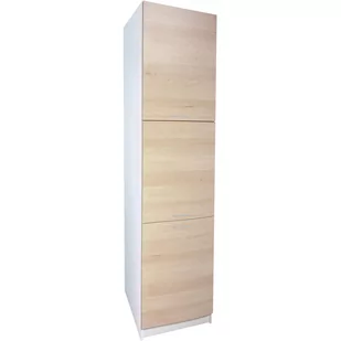 Szafka Dolna Wysoka Słupek Spd 4 Ecomodel Layman Buk Artisan, Biały Mat - Szafki kuchenne - miniaturka - grafika 1