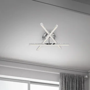 Briloner Lampa sufitowa Rey, migocząca, 3-pkt., chrom - Lampy sufitowe - miniaturka - grafika 1