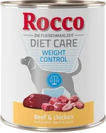 Mokra karma dla psów - Rocco Diet Care Weight Control, wołowina z kurczakiem, 800 g - 6 x 800 g - miniaturka - grafika 1