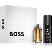 Zestawy perfum męskich - HUGO BOSS Boss The Scent zestaw EDT 50 ml + dezodorant 150 ml dla mężczyzn - miniaturka - grafika 1