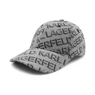 Czapki damskie - Karl Lagerfeld Bejsbolówka k/essential cap denim jkrd - miniaturka - grafika 1