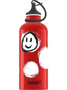 Sigg Kids "mniej znaczy więcej aluminiowa butelka, czerwony, 0,6 L 8628.10 - Akcesoria turystyczne - miniaturka - grafika 1