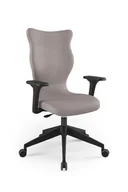 Fotele i krzesła biurowe - Entelo, Krzesło obrotowe Nero Plus Letto 33 rozm. 7, Ciemnoszary - miniaturka - grafika 1