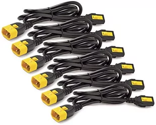 APC Power Cord Kit (6 ea), Locking, C13 TO C14, 0.6m, Blue AP8702S-WWX590 - Pozostałe akcesoria sieciowe - miniaturka - grafika 1