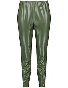 Samoon Damskie spodnie Lucy, zielone Pine Green, 54 - Spodnie damskie - miniaturka - grafika 1