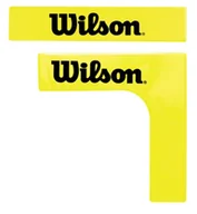 Wyposażenie sportowe i gimnastyczne - Znaczniki treningowe Wilson Court Lines Box 16 yellow - miniaturka - grafika 1