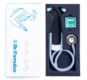 Urządzenia medyczne - Dr. Famulus DR 520 D-czarny Stetoskop następnej generacji, Strojenie Fine Tune, Internistyczny, Kardiologiczny - miniaturka - grafika 1