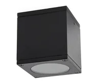 Lampy ogrodowe - Oświetlenie zewnętrzne punktowe 1xGU10/35W/230V IP54 kanciaste czarne - miniaturka - grafika 1
