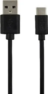 Kabel USB Vega USB-A - USB-C 1 m Czarny (17517) - Kable USB - miniaturka - grafika 1