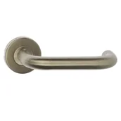 Klamki - Klamka do drzwi wewnętrznych na rozecie Uno EF Inox Stal nierdzewna - miniaturka - grafika 1