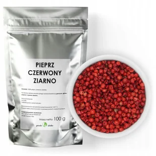 Pieprz Czerwony Ziarnisty Aromatyczny 100G - Pieprz - miniaturka - grafika 1