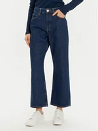 Spodnie damskie - Tommy Hilfiger Jeansy WW0WW42199 Granatowy Loose Fit - miniaturka - grafika 1