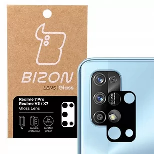 Bizon Szkło na aparat Glass Lens dla Realme 7 Pro, 2 sztuki BGL2RE7PRO - Pozostałe akcesoria do telefonów - miniaturka - grafika 1