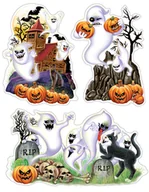 Halloween - Strrrraszna dekoracja okna/lustra - miniaturka - grafika 1