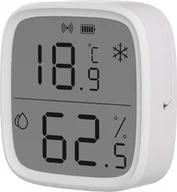 Systemy inteligentnych domów - Sonoff Czujnik Temperatury i Wilgotności ZigBee LCD Sonoff SNZB-02D - miniaturka - grafika 1