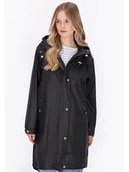 Kurtki i kamizelki sportowe damskie - Schmuddelwedda Płaszcz przeciwdeszczowy w kolorze czarnym - miniaturka - grafika 1