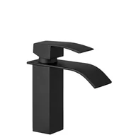 Baterie umywalkowe - Rea Bateria umywalkowa Falcon Black czarna 18 - miniaturka - grafika 1