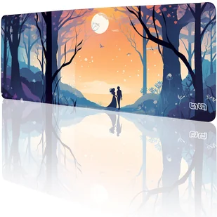 PODKŁADKA POD MYSZ MYSZKĘ Romantyczny Spacer 80x30 TILT Na biurko - Podkładki pod mysz PODKŁADKA POD MYSZ MYSZKĘ Romantyczny Spacer 80x30 TILT Na biurko - Podkładki pod mysz - miniaturka - grafika 1