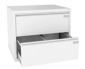 Meble i wyposażenie gabinetów medycznych - Nadstawka NSZK 102 z dwoma rzędami A4 w szufladzie - miniaturka - grafika 1