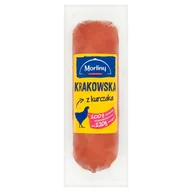 Pasztet i przetwory mięsne - Kiełbasa Krakowska Z Kurczaka 400 G Morliny - miniaturka - grafika 1