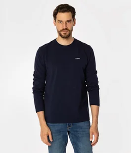 Longsleeve męski LIAM 9604 NAVY BLAZER-XXL - Koszulki męskie - miniaturka - grafika 1