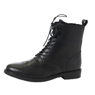 Marco Tozzi Damskie 2-25102-45 modne kozaki, czarne, 37 EU, czarny, 37 EU - Kozaki damskie - miniaturka - grafika 1