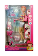 Akcesoria dla lalek - Lalka z hulajnogą - SWEDE - miniaturka - grafika 1