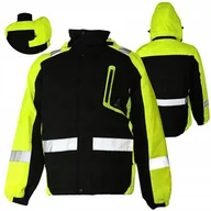 Odzież robocza - CIEPŁA Kurtka ROBOCZA OCIEPLANA bluza męska ZIMOWA ODBLASKOWA OCHRONNA BHP - miniaturka - grafika 1