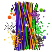 Zabawki kreatywne - Zestaw kreatywny neonowy 153szt - Dalprint - miniaturka - grafika 1