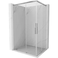 Kabiny prysznicowe - Mexen Rox Duo kabina prysznicowa rozsuwana 80 x 75 cm, transparent, chrom - 8C2D-080-075-01-00 - miniaturka - grafika 1