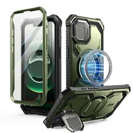 Etui i futerały do telefonów - Supcase Etui pancerne i-Blason Armorbox Mag SP do iPhone 16e, do MagSafe, zielone - miniaturka - grafika 1
