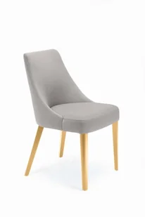 Caro 2 krzesło tapicerowane tkanina do wyboru nogi dąb miodowy - Krzesła - miniaturka - grafika 1